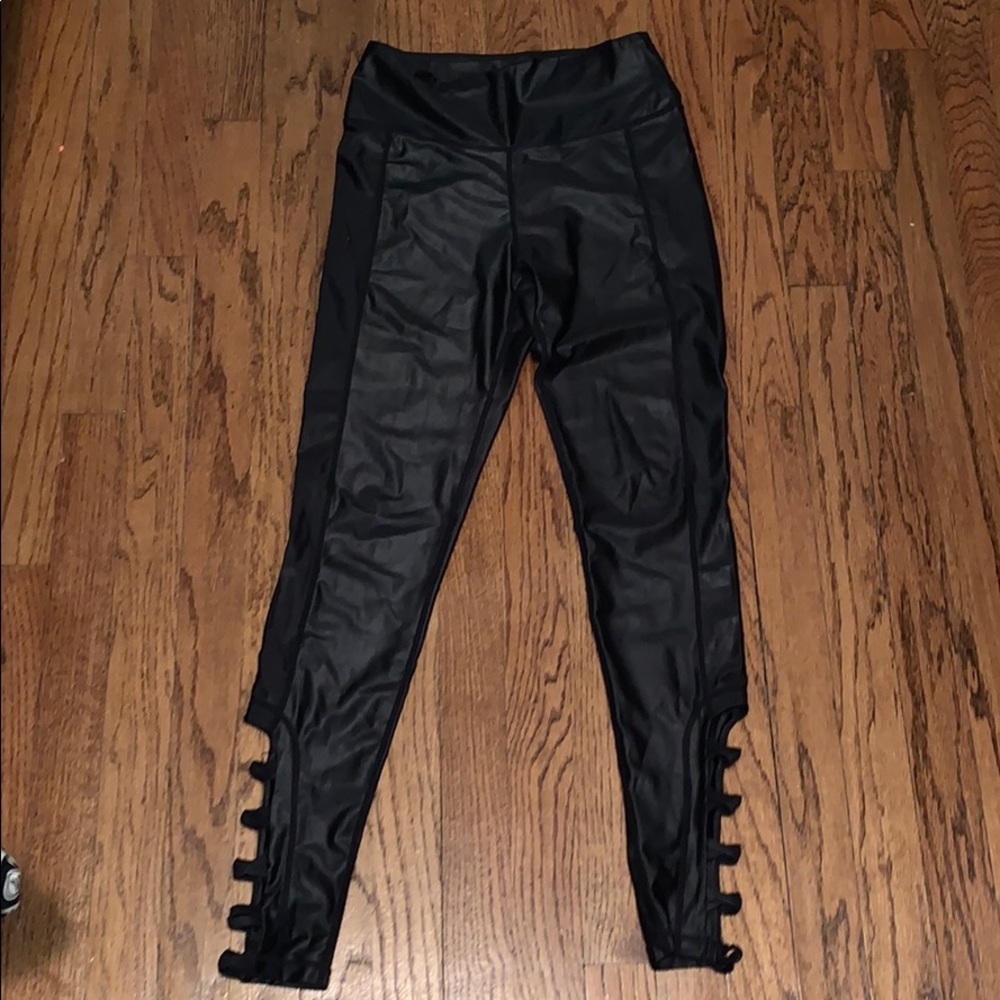 Faux Leather Pants